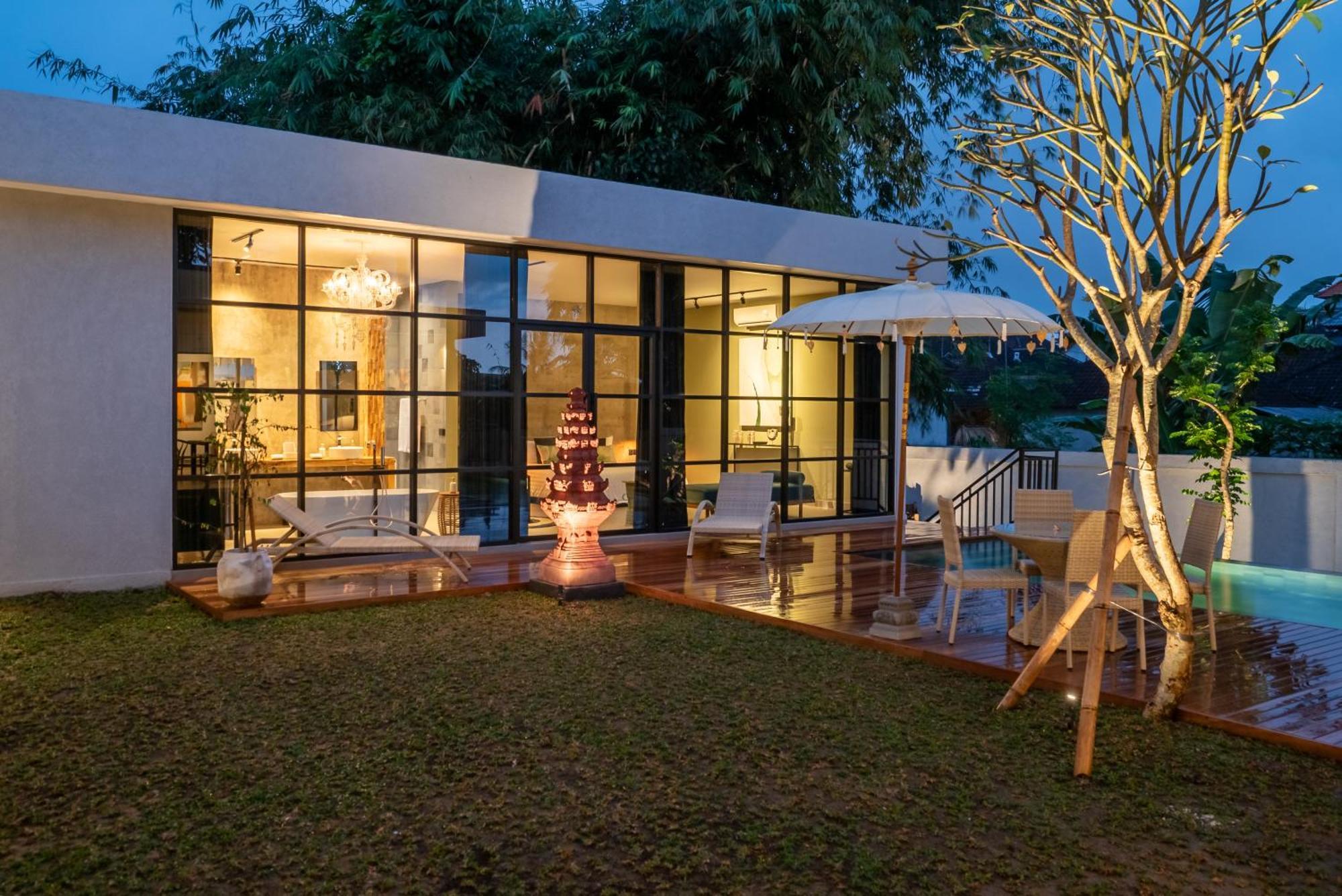 Villa Rouge - Loft Emylia à Ubud Extérieur photo