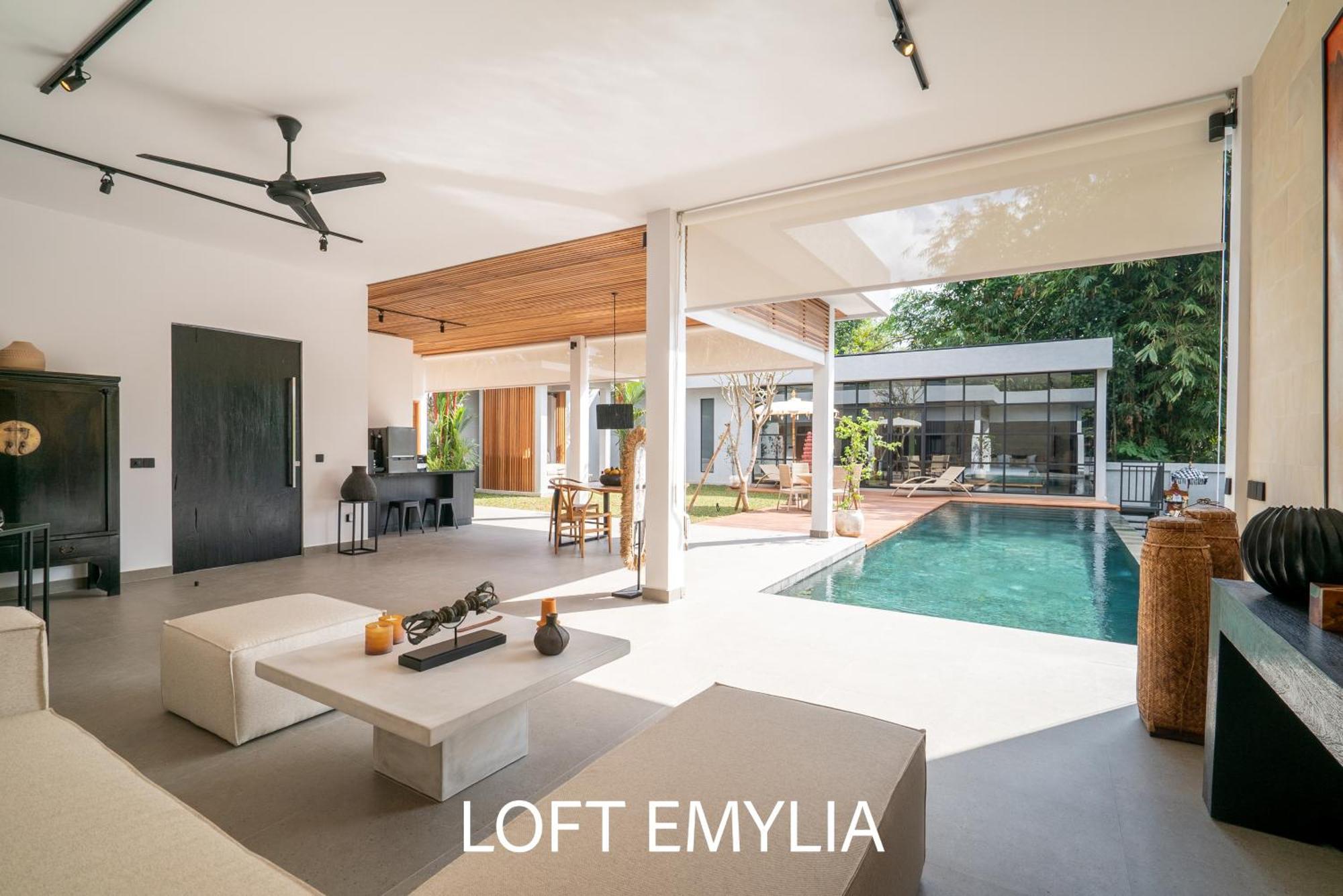Villa Rouge - Loft Emylia à Ubud Extérieur photo